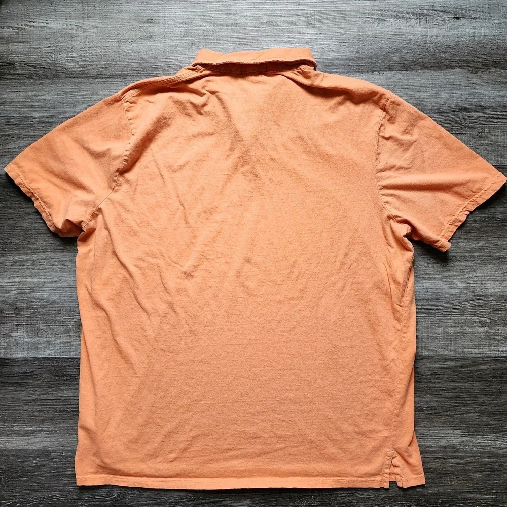 Polo Ralph Lauren Men's XXL 2XL Orange Classic Fit Polo Shirt